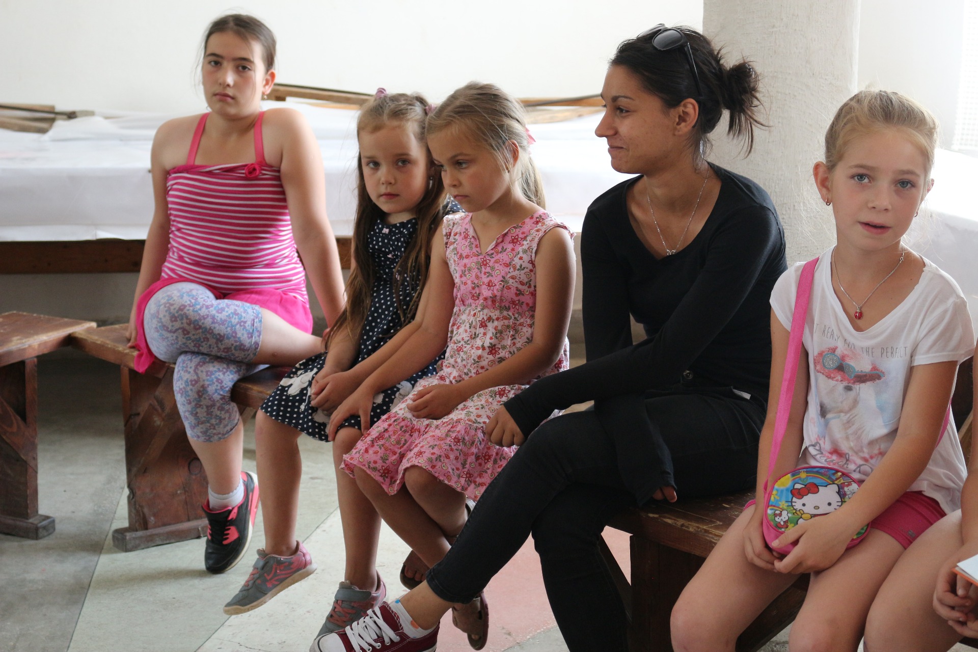 Gina a lányok figyelmét keltette fel